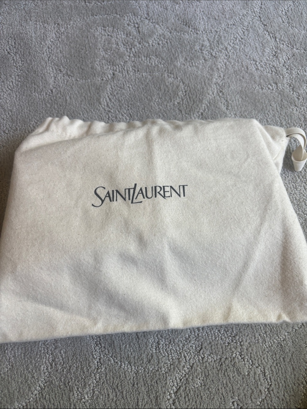 Saint Laurent Medium Kate Bag in Dark Beige Grained Leather - Picture 8 of 8